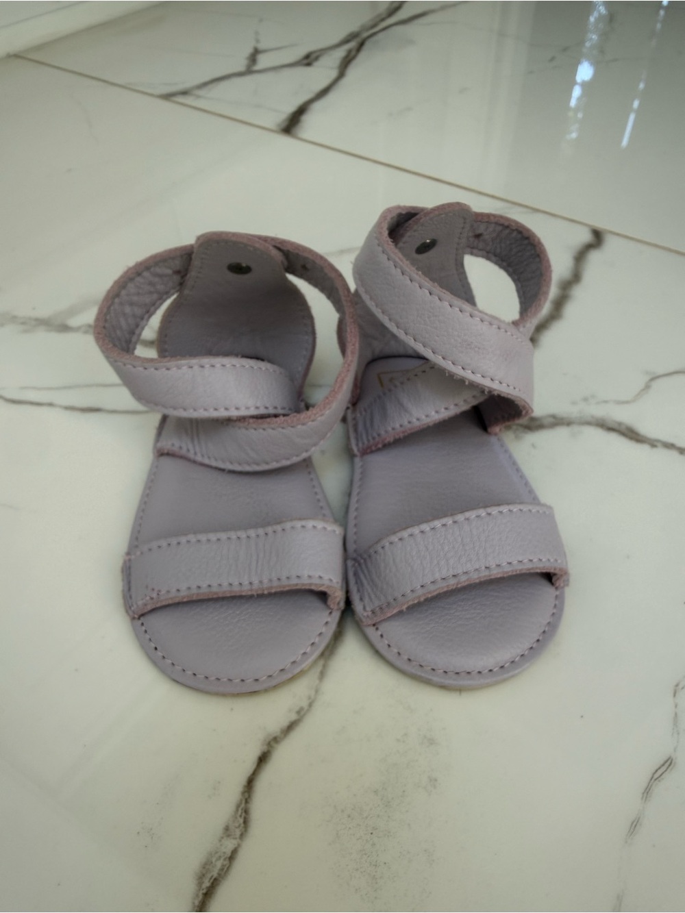 ili + charlie Soft Lavender Strappy Sandals